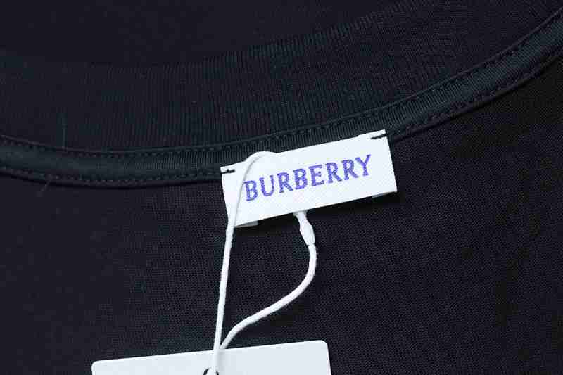 BURBERRY 26SS Equestrian Check Embroidery Short Sleeve T-Shirt Style 2