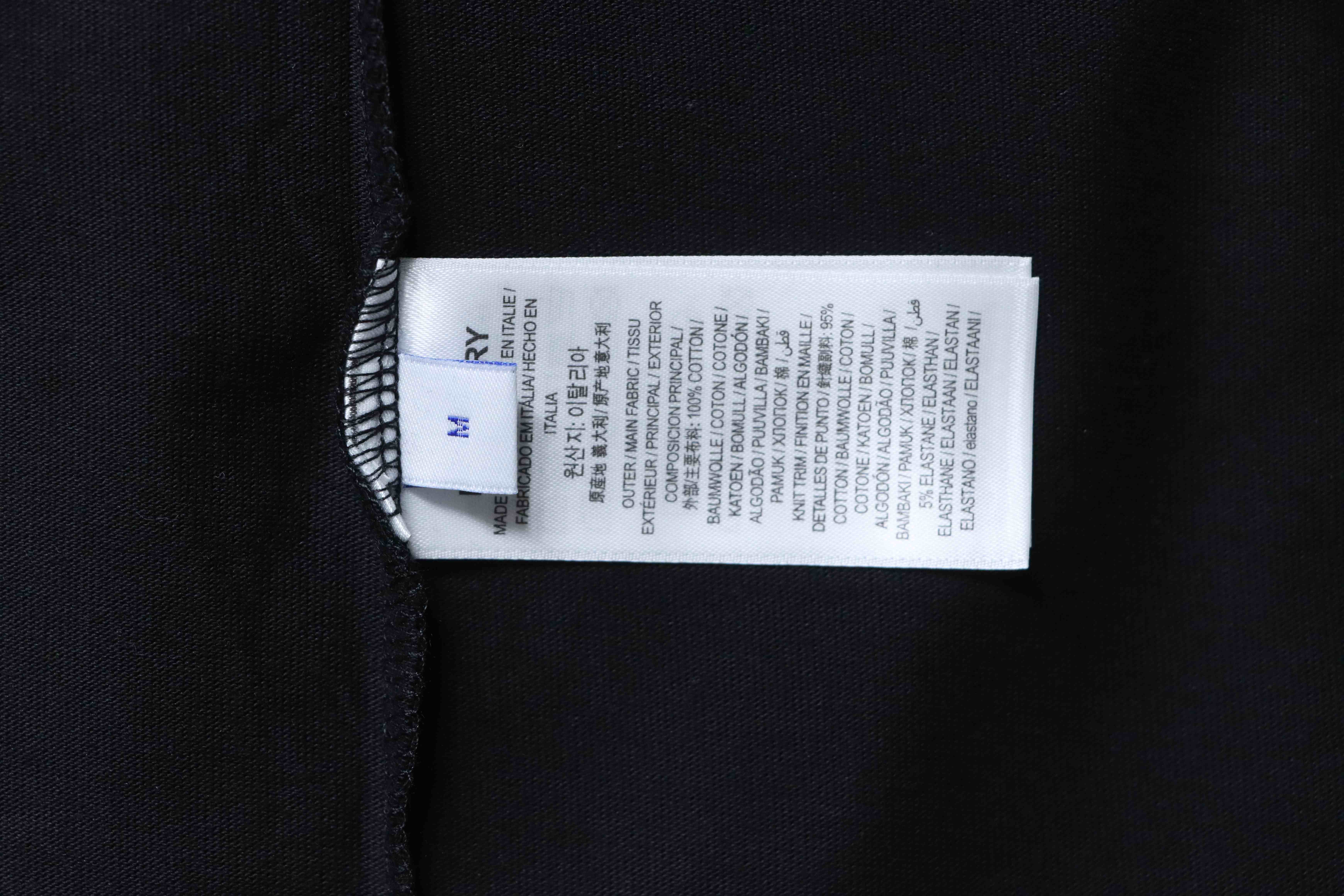 BURBERRY 26SS Equestrian Check Embroidery Short Sleeve T-Shirt Style 2