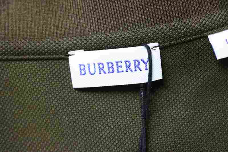 BURBERRY 26SS Equestrian Embroidery Short Sleeve Polo Shirt Style 1