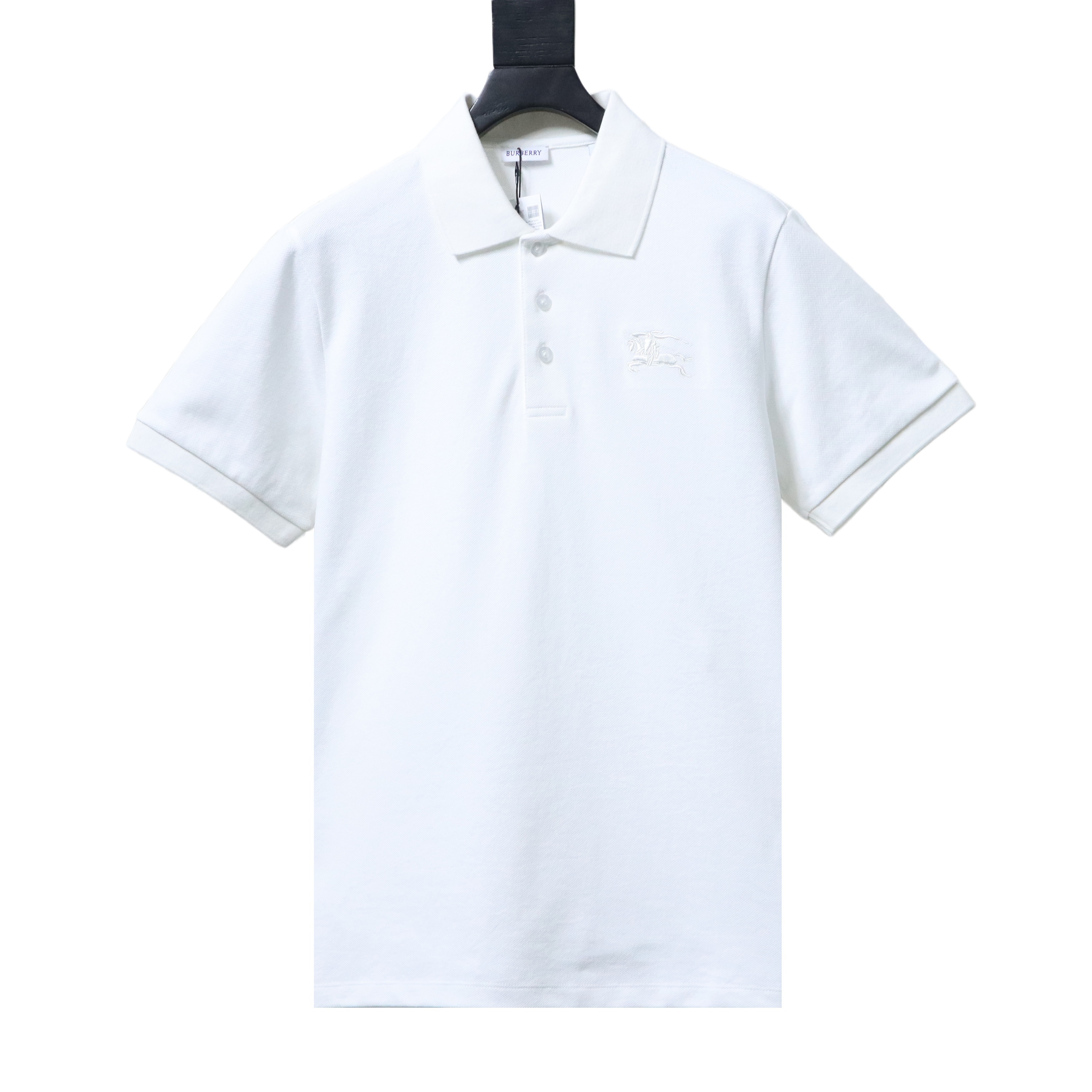 BURBERRY 26SS Equestrian Embroidery Short Sleeve Polo Shirt Style 2