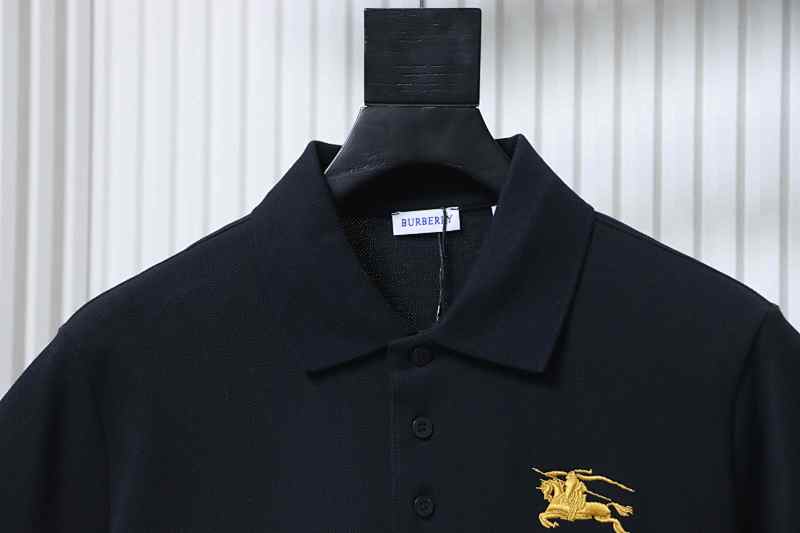 BURBERRY 26SS Equestrian Embroidery Short Sleeve Polo Shirt Style 3