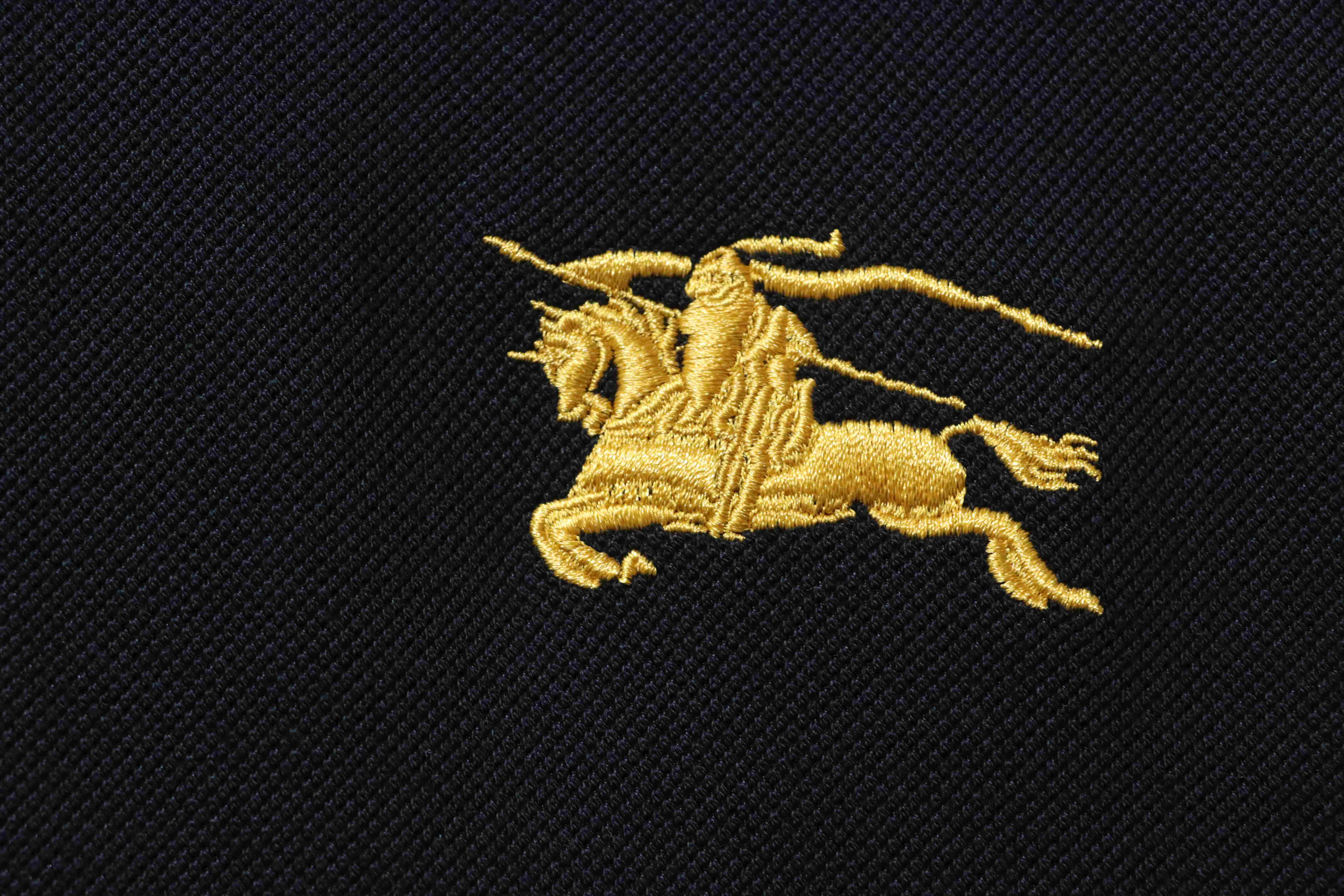 BURBERRY 26SS Equestrian Embroidery Short Sleeve Polo Shirt Style 3