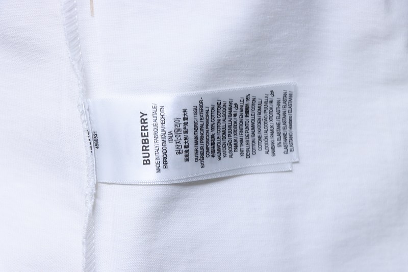 BURBERRY 26SS Equestrian Embroidery Short Sleeve T-Shirt Style 2