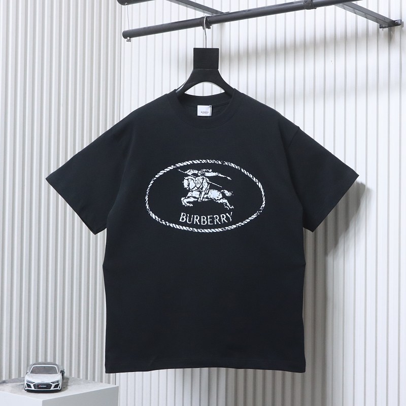 BURBERRY 26SS Equestrian Knight Crew Neck Short Sleeve T-Shirt Style 1