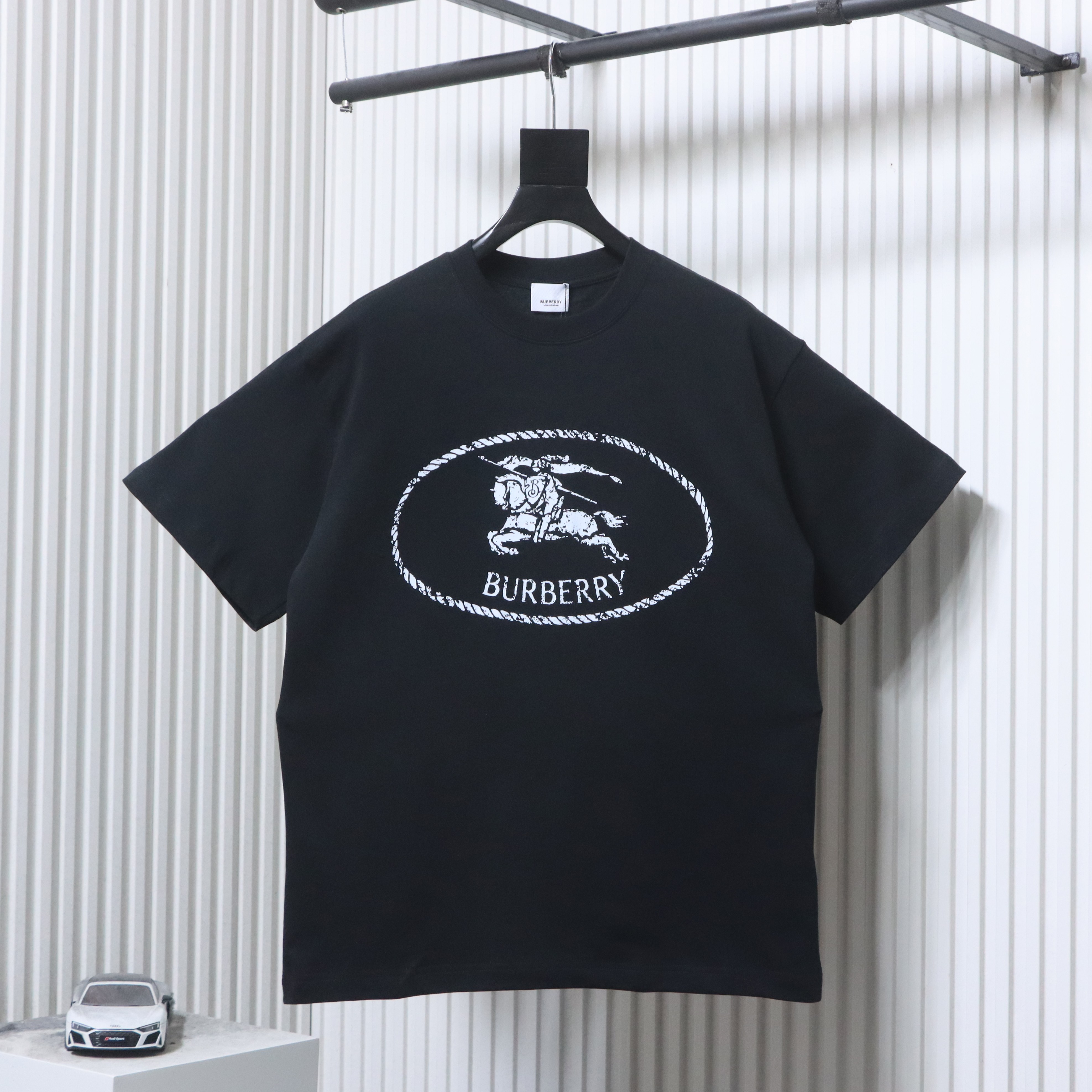 BURBERRY 26SS Equestrian Knight Crew Neck Short Sleeve T-Shirt Style 1