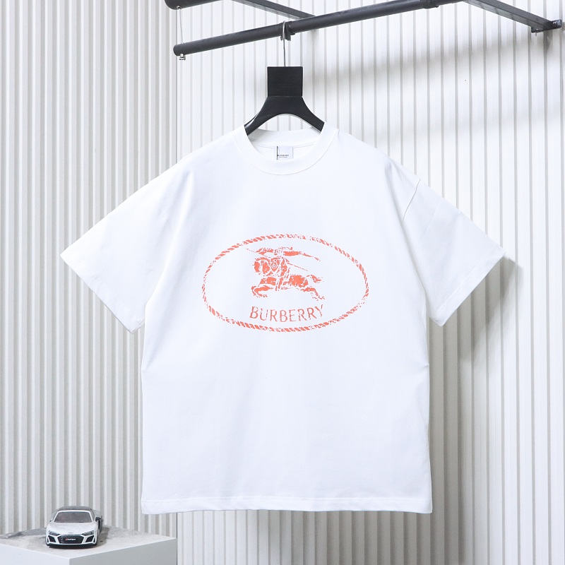 BURBERRY 26SS Equestrian Knight Crew Neck Short Sleeve T-Shirt Style 2