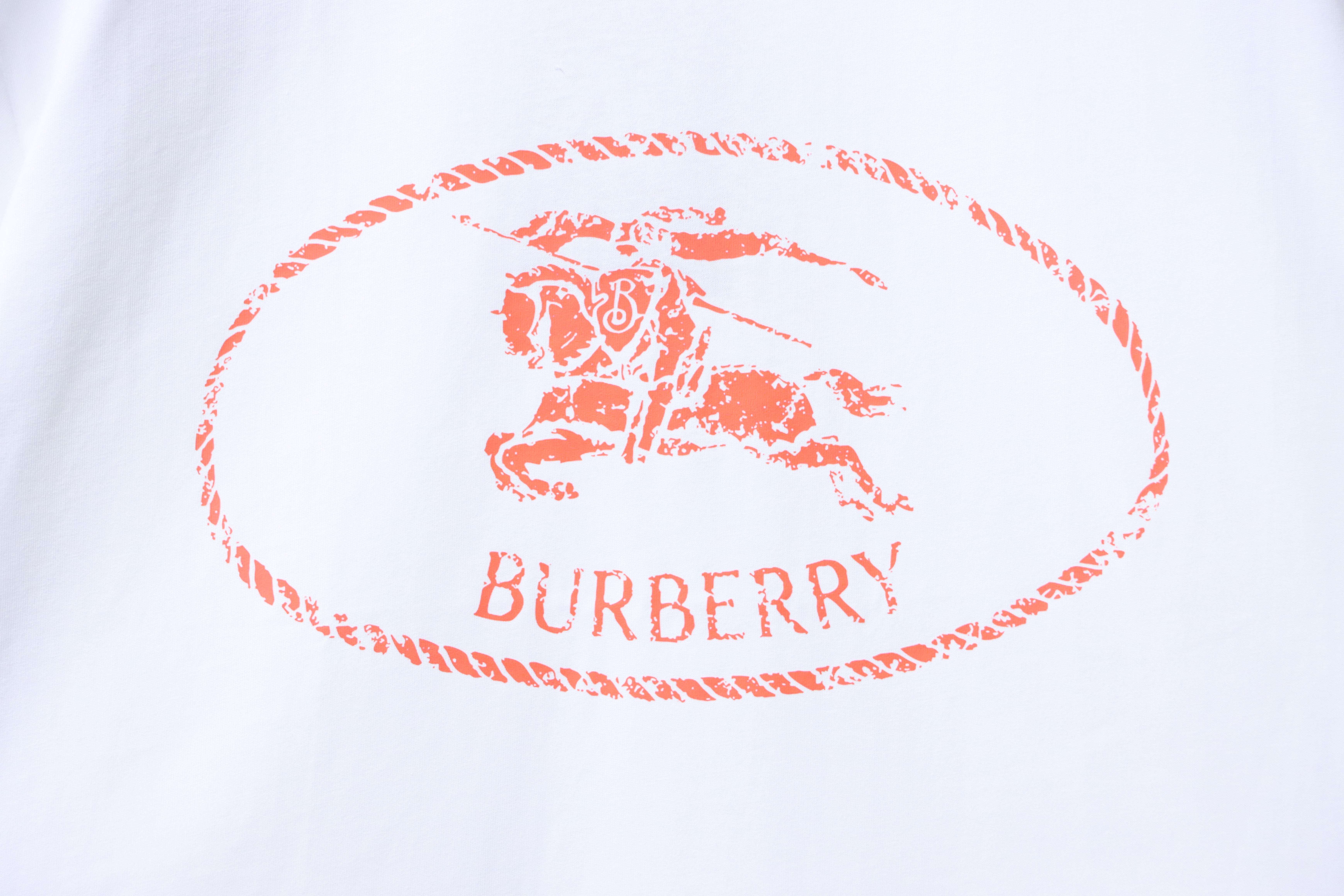 BURBERRY 26SS Equestrian Knight Crew Neck Short Sleeve T-Shirt Style 2