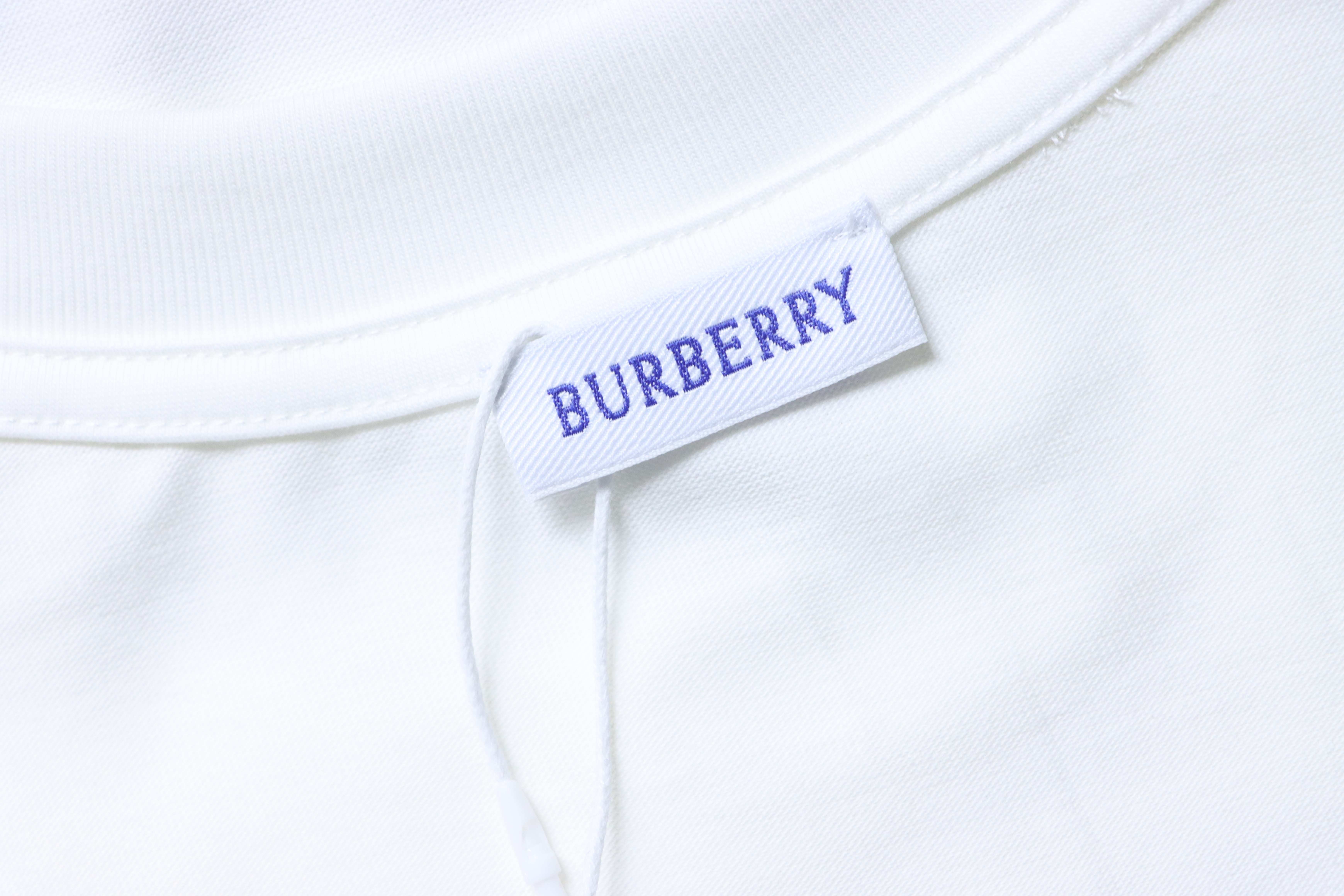 BURBERRY 26SS Knight Embroidery Short Sleeve T-Shirt Style 1