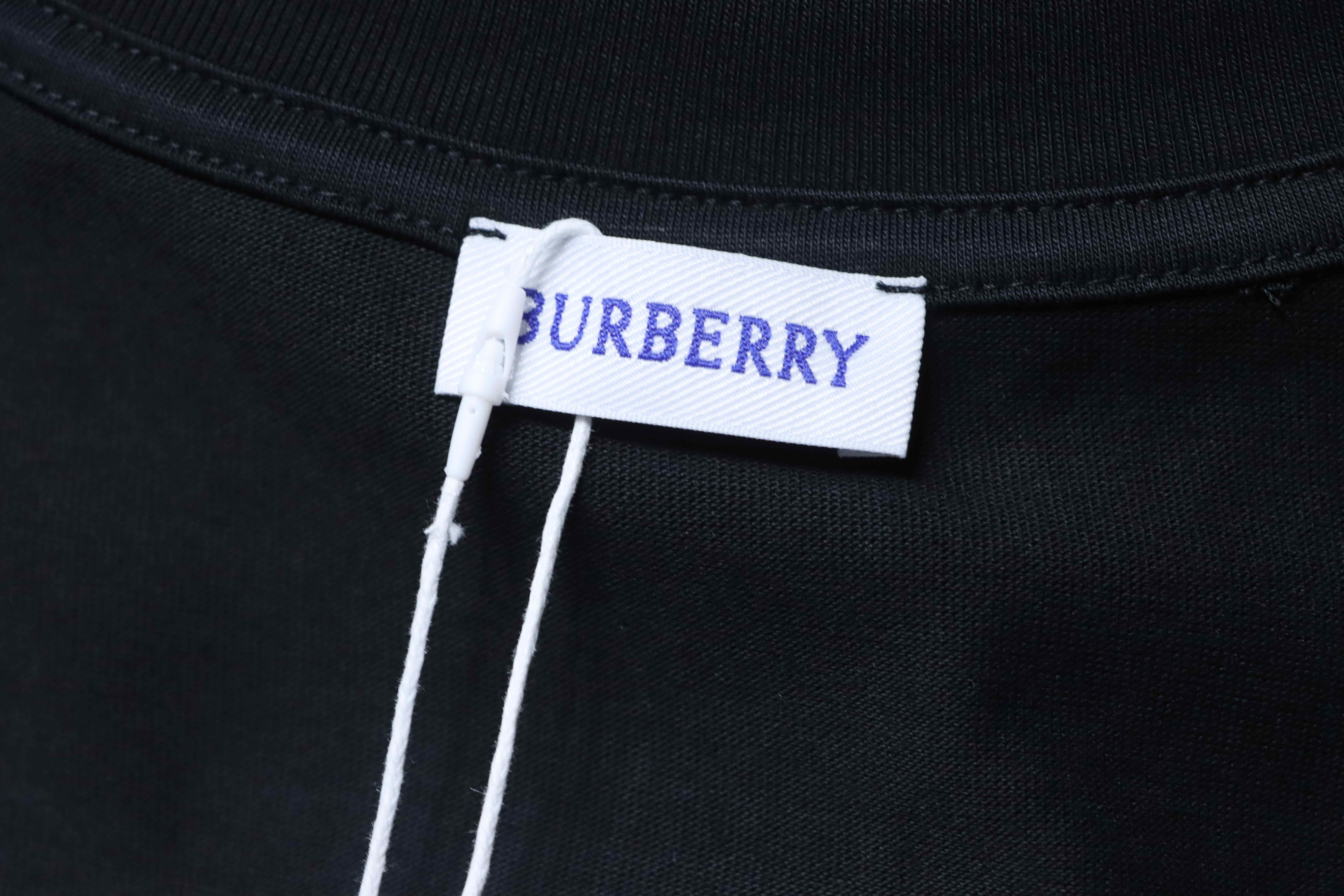 BURBERRY 26SS Knight Embroidery Short Sleeve T-Shirt Style 2