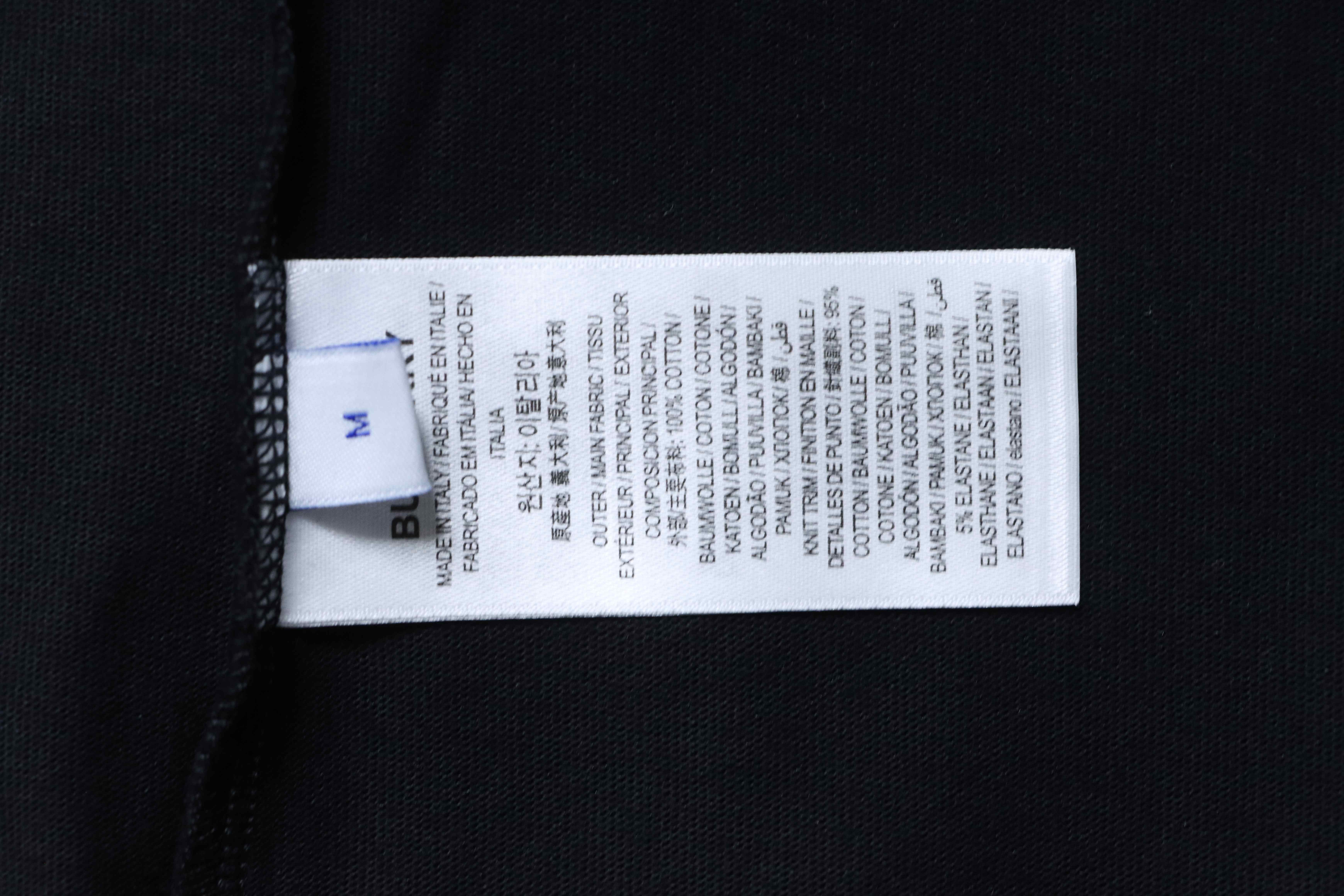 BURBERRY 26SS Knight Embroidery Short Sleeve T-Shirt Style 2