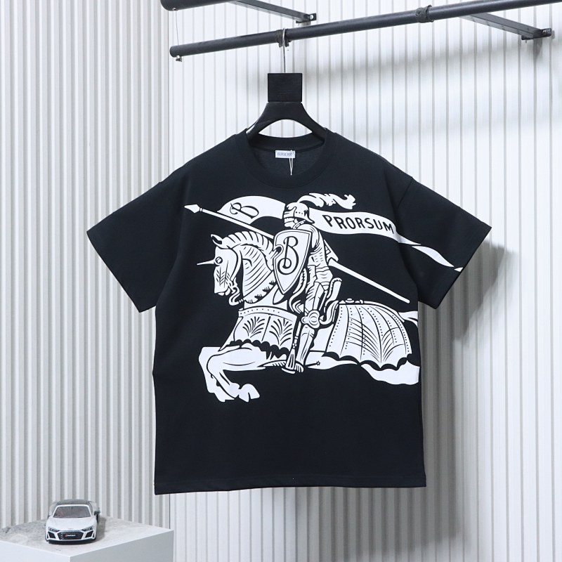 BURBERRY 26SS Knight Print Short Sleeve T-Shirt Style 1