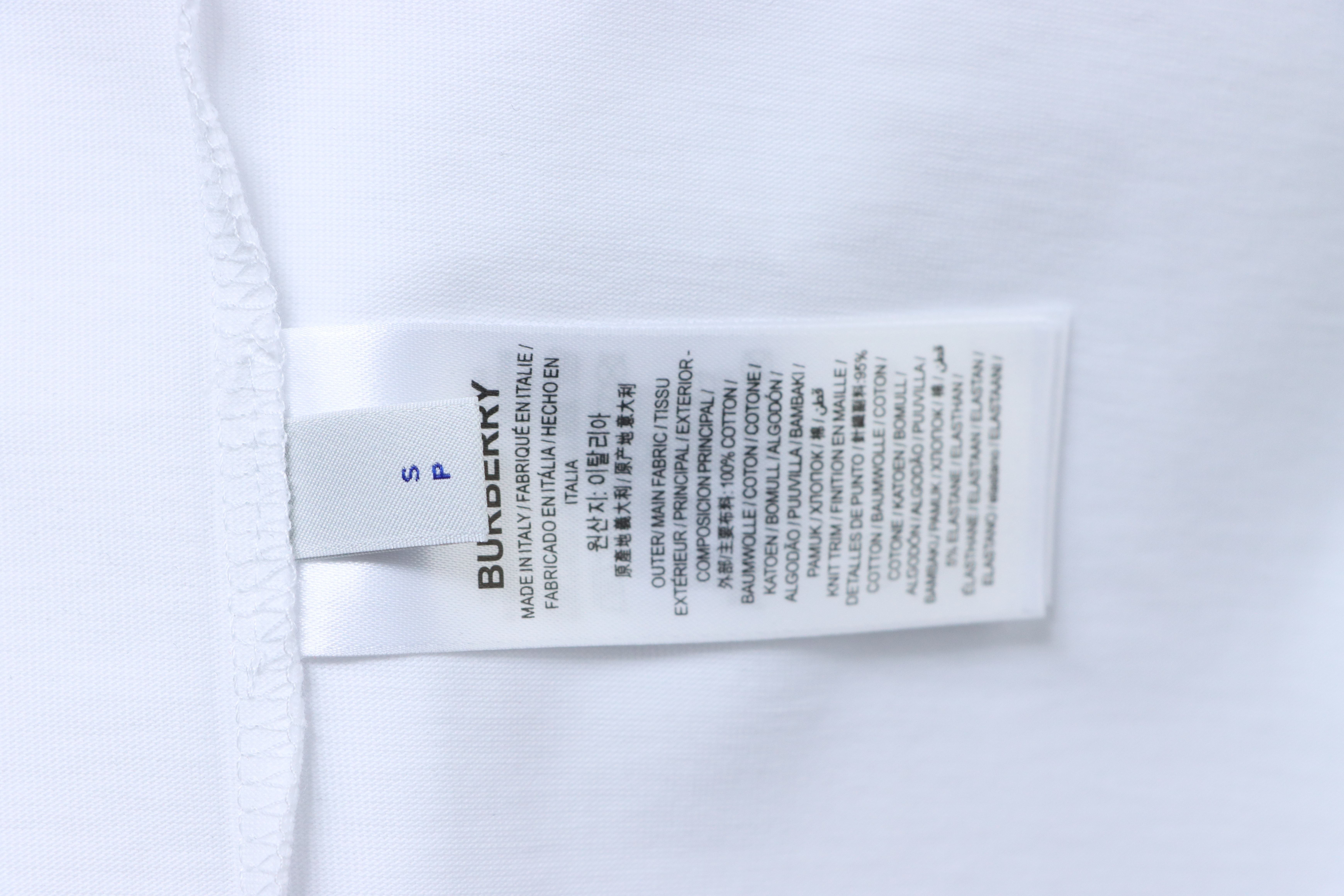 BURBERRY 26SS Knight Print Short Sleeve T-Shirt Style 2