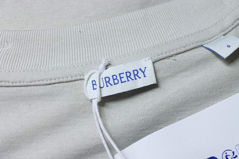 BURBERRY Blue Short Sleeve T-Shirt