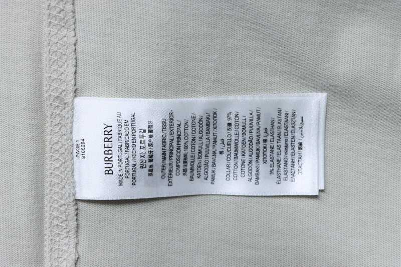 BURBERRY Blue Short Sleeve T-Shirt