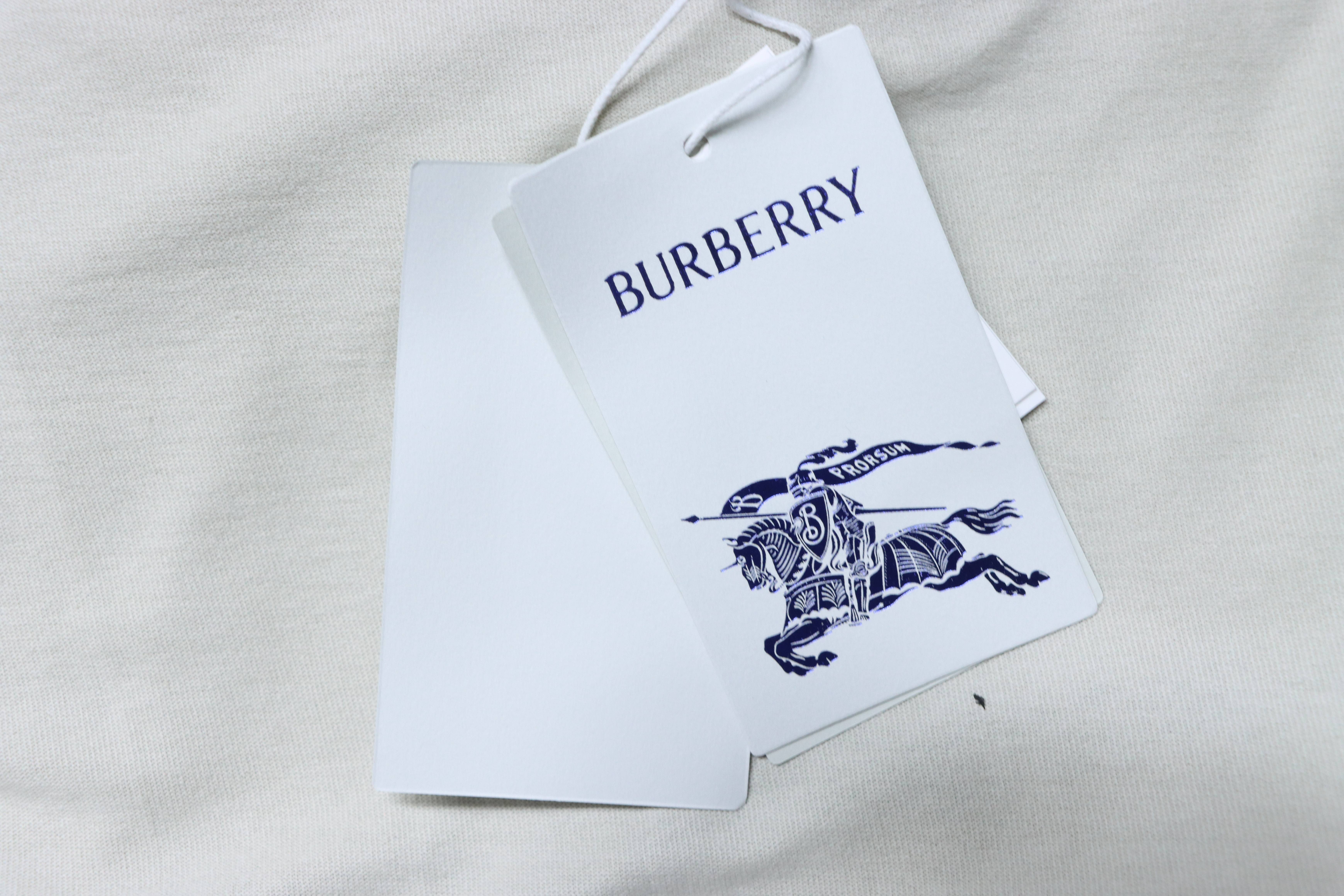BURBERRY Blue Short Sleeve T-Shirt