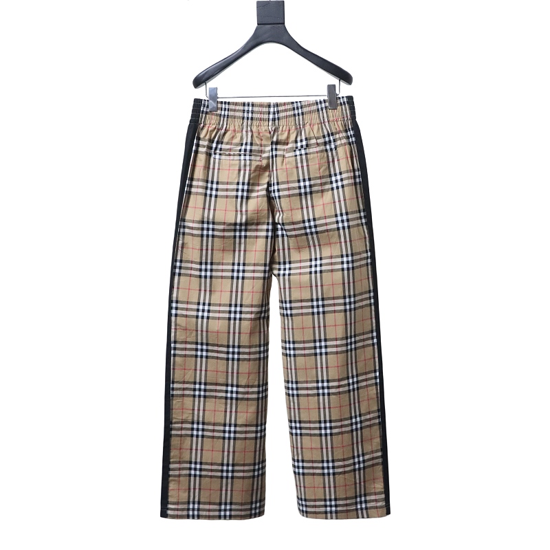 BURBERRY Check Cotton Pants