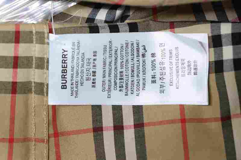 BURBERRY Check Cotton Shirt
