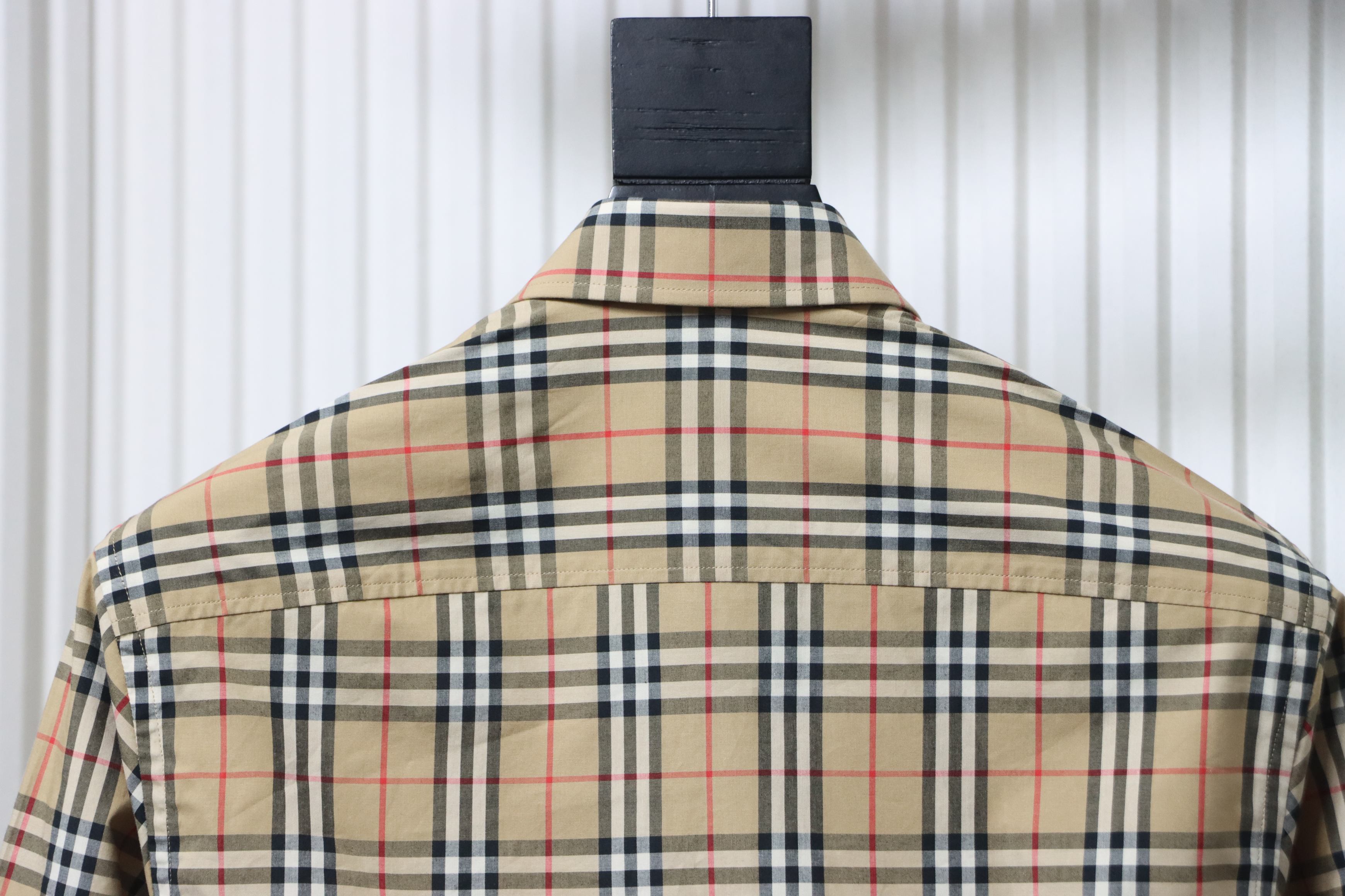 BURBERRY Check Cotton Shirt