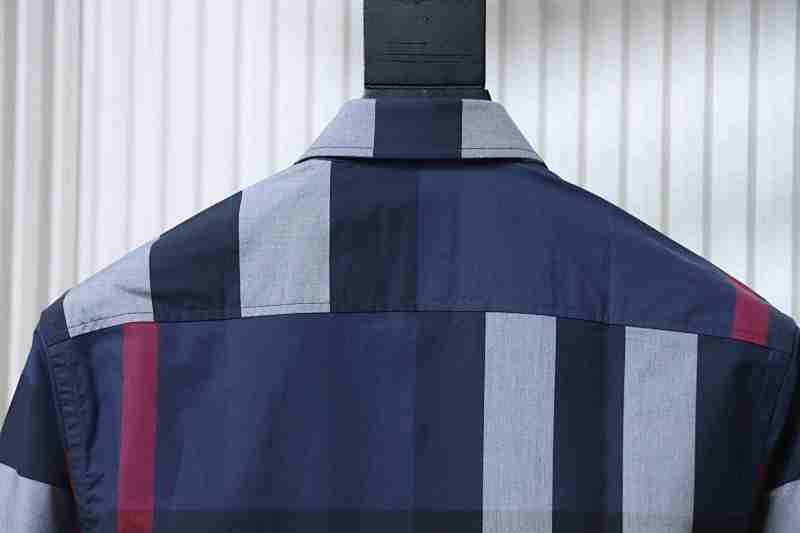 BURBERRY Check Cotton Shirt Style 2