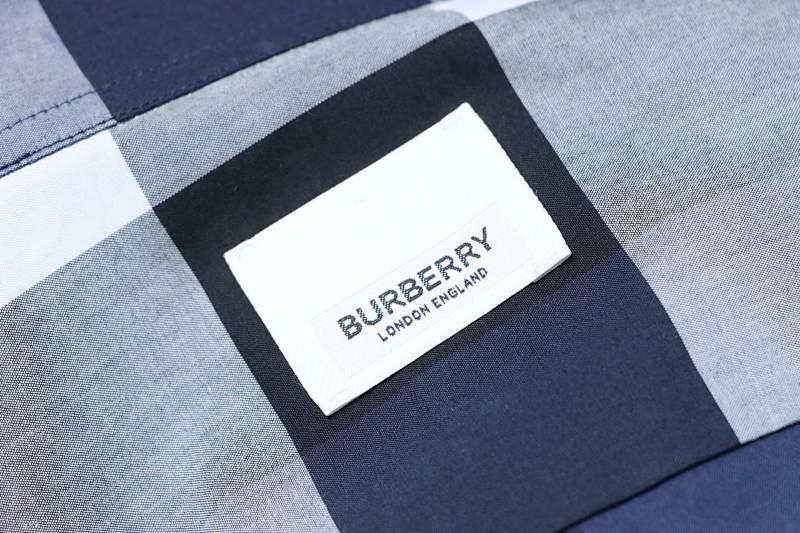 BURBERRY Check Cotton Shirt Style 2