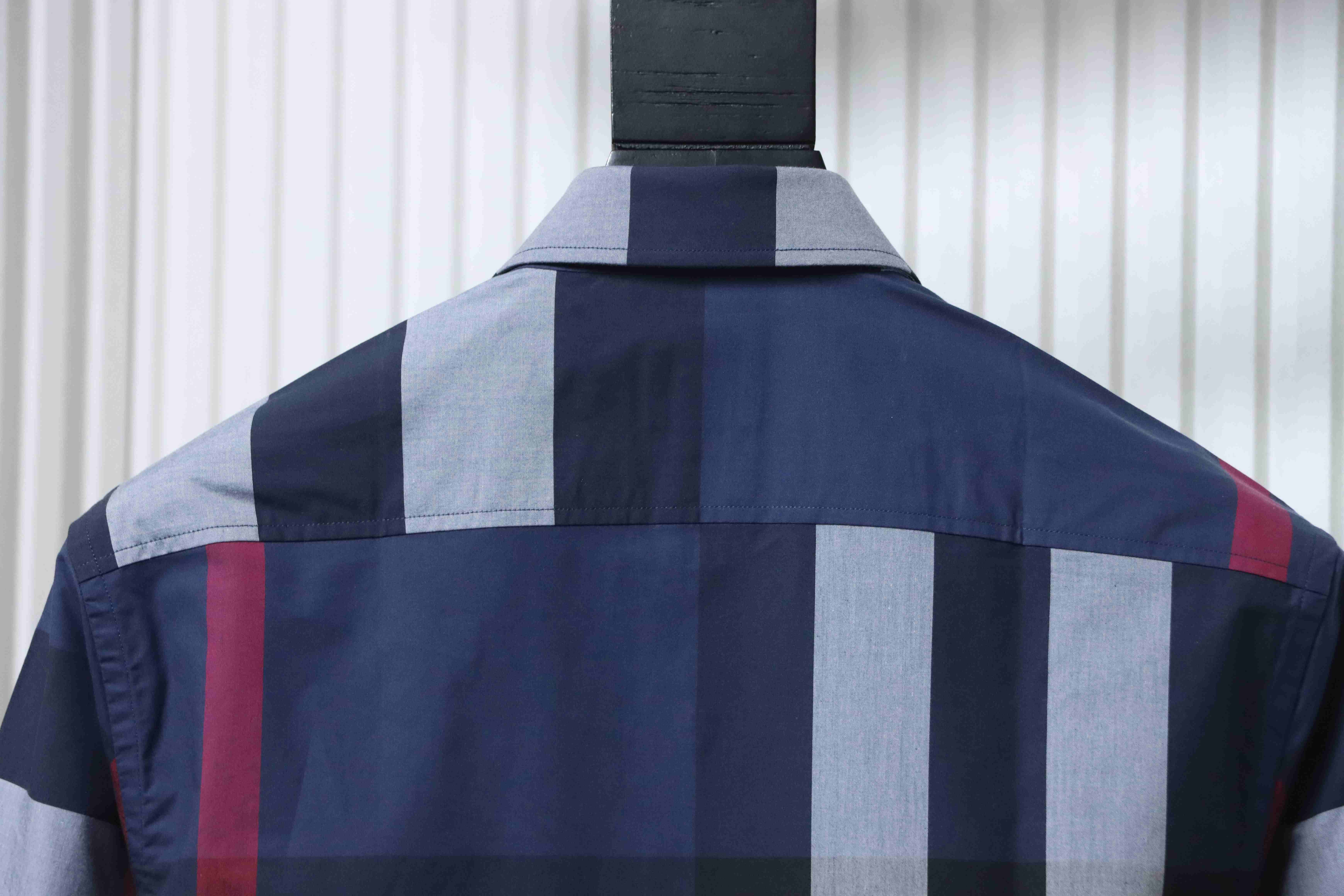 BURBERRY Check Cotton Shirt Style 2