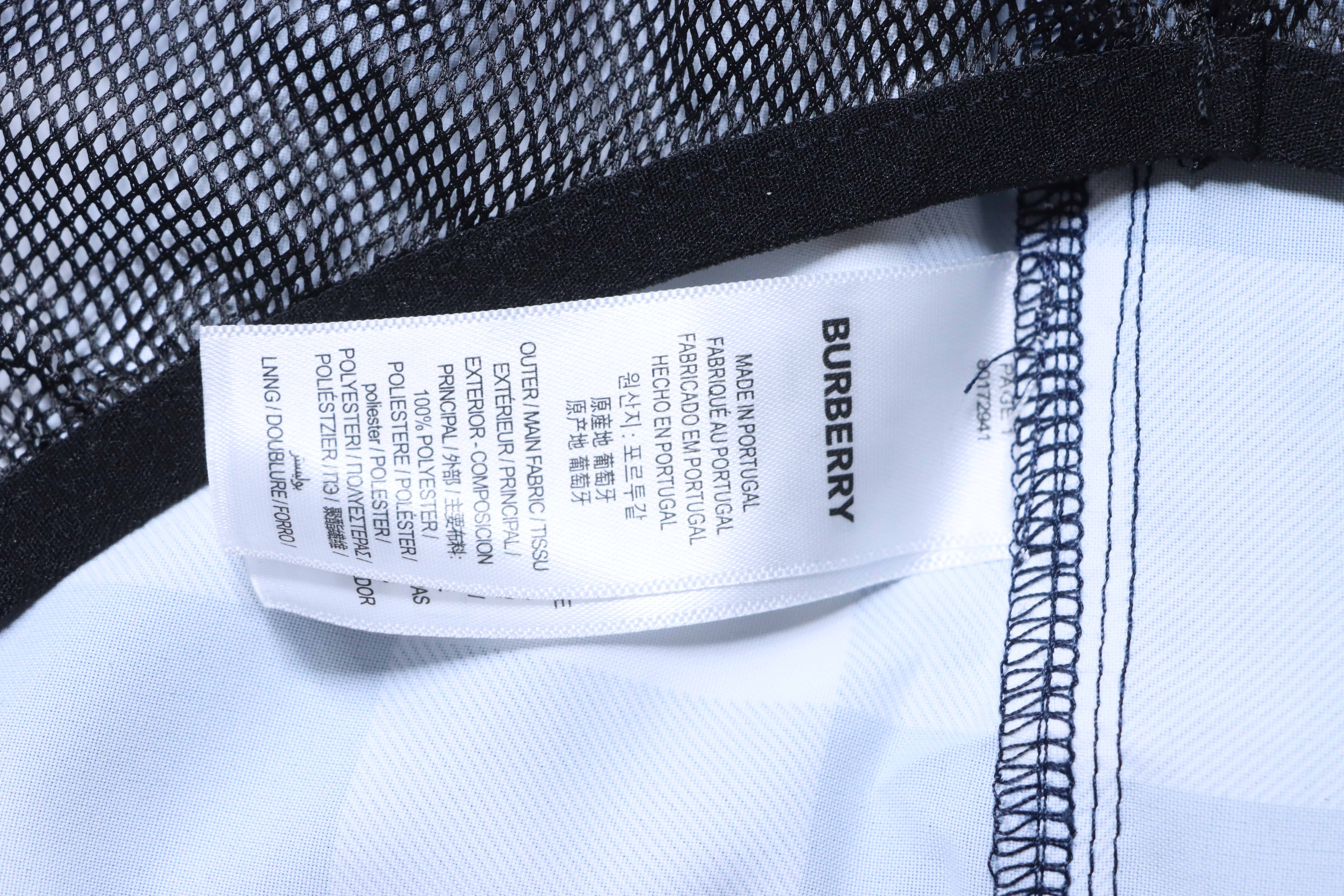BURBERRY Check Drawstring Mesh Lining Beach Shorts Style 1