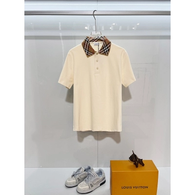 BURBERRY Check Drawstring Mesh Lining Beach Shorts Style 4 01