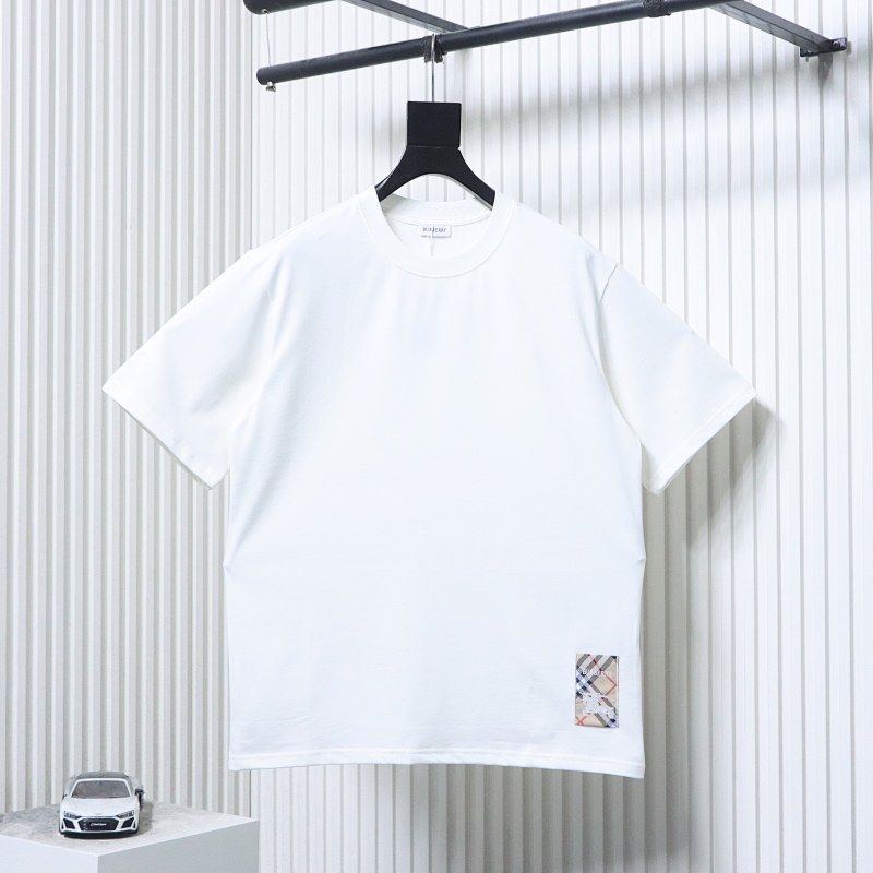 BURBERRY Check Equestrian Short Sleeve T-Shirt Style 1