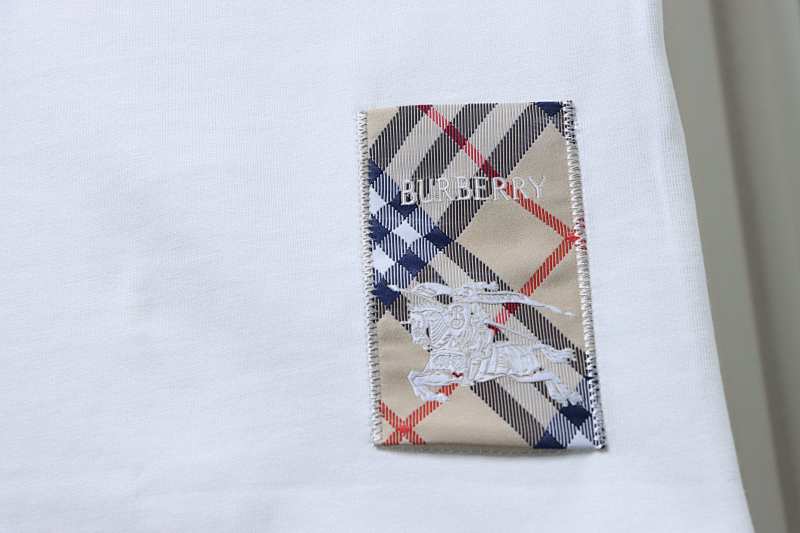 BURBERRY Check Equestrian Short Sleeve T-Shirt Style 1