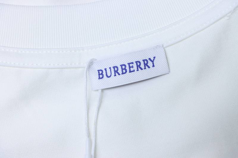 BURBERRY Check Equestrian Short Sleeve T-Shirt Style 1