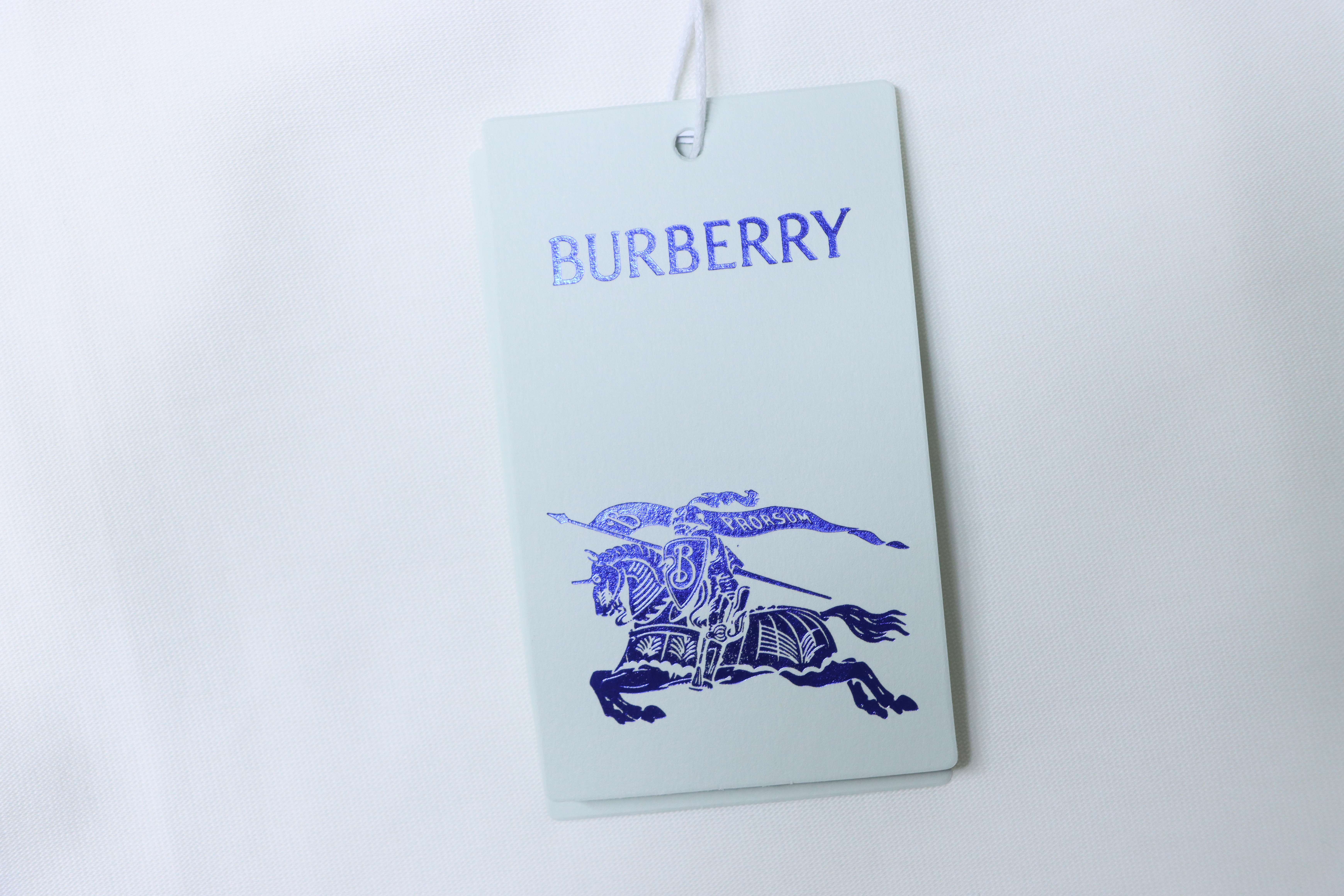 BURBERRY Check Equestrian Short Sleeve T-Shirt Style 1