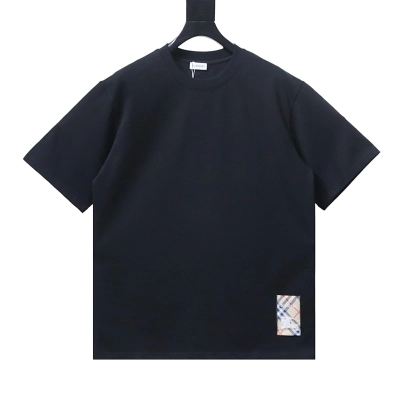 BURBERRY Check Equestrian Short Sleeve T-Shirt Style 2 01