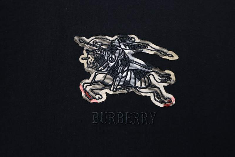 BURBERRY Check Equestrian Short Sleeve T-Shirt Style 3