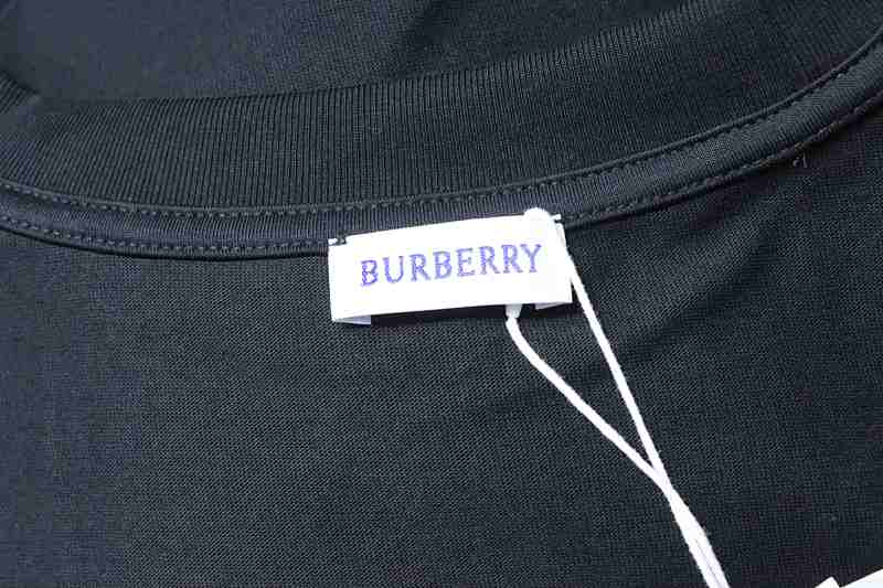 BURBERRY Check Equestrian Short Sleeve T-Shirt Style 3