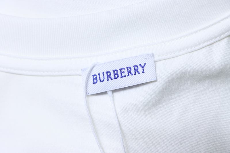 BURBERRY Check Equestrian Short Sleeve T-Shirt Style 4