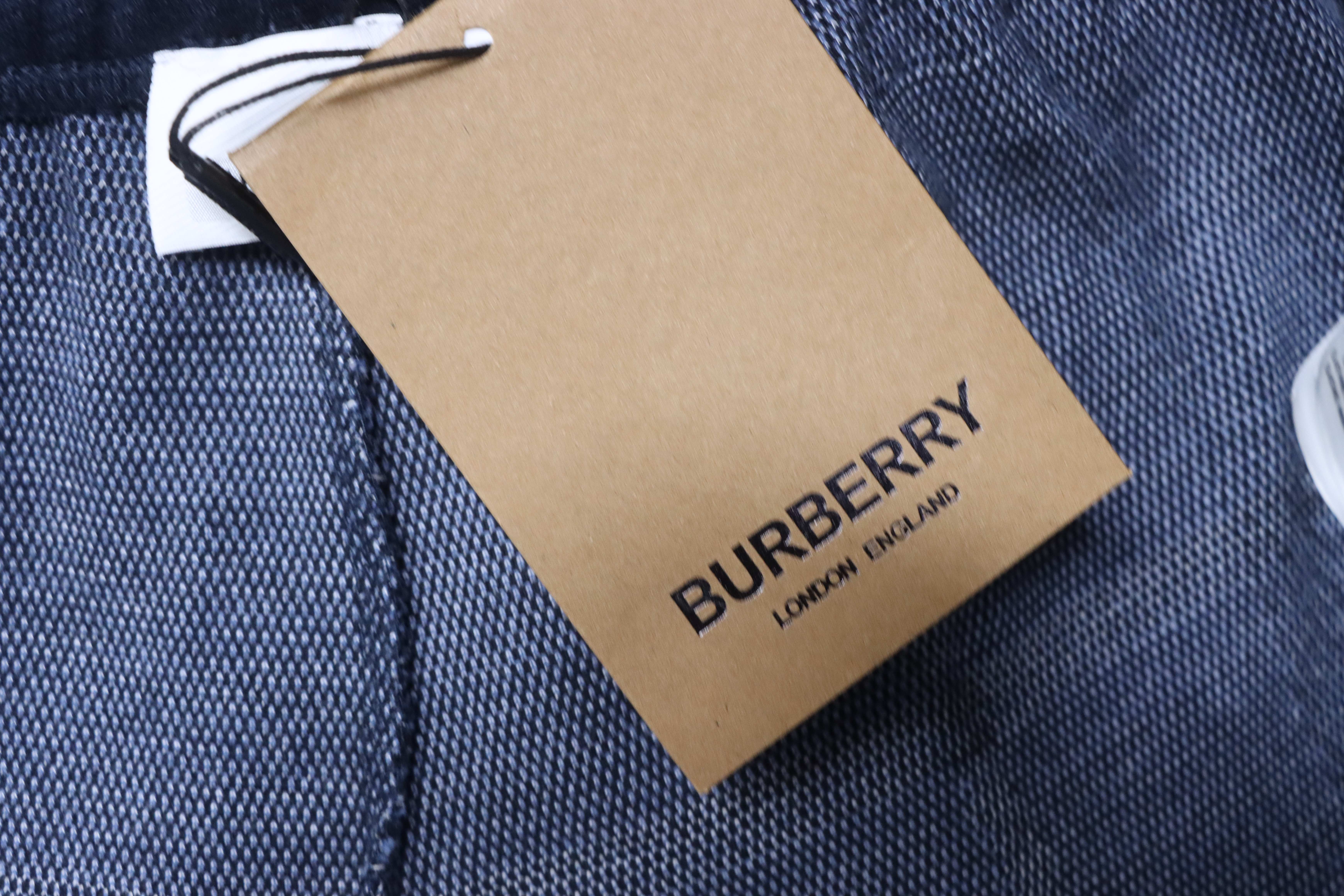 BURBERRY Check Knit Shorts Style 1