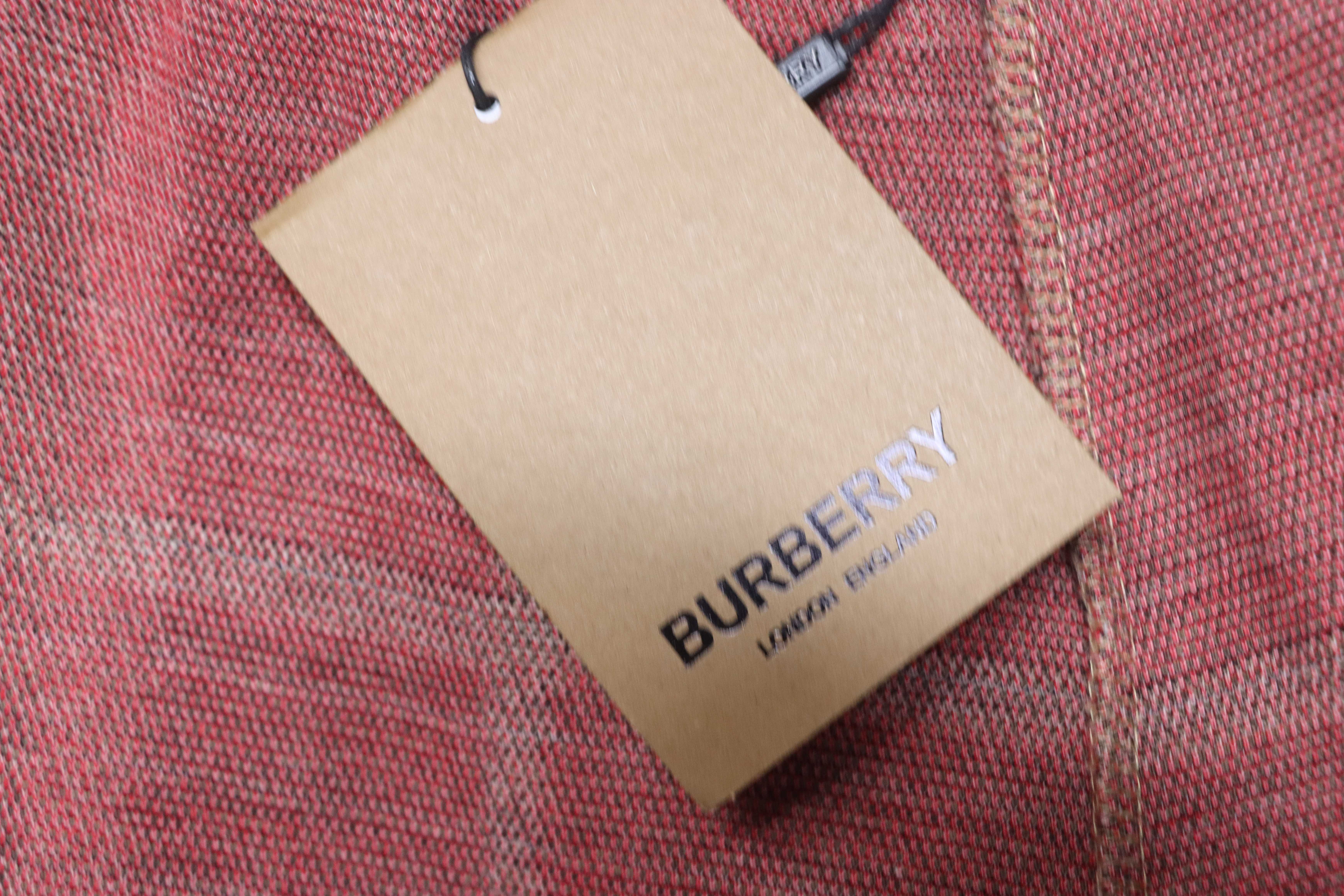 BURBERRY Check Knit Shorts Style 2
