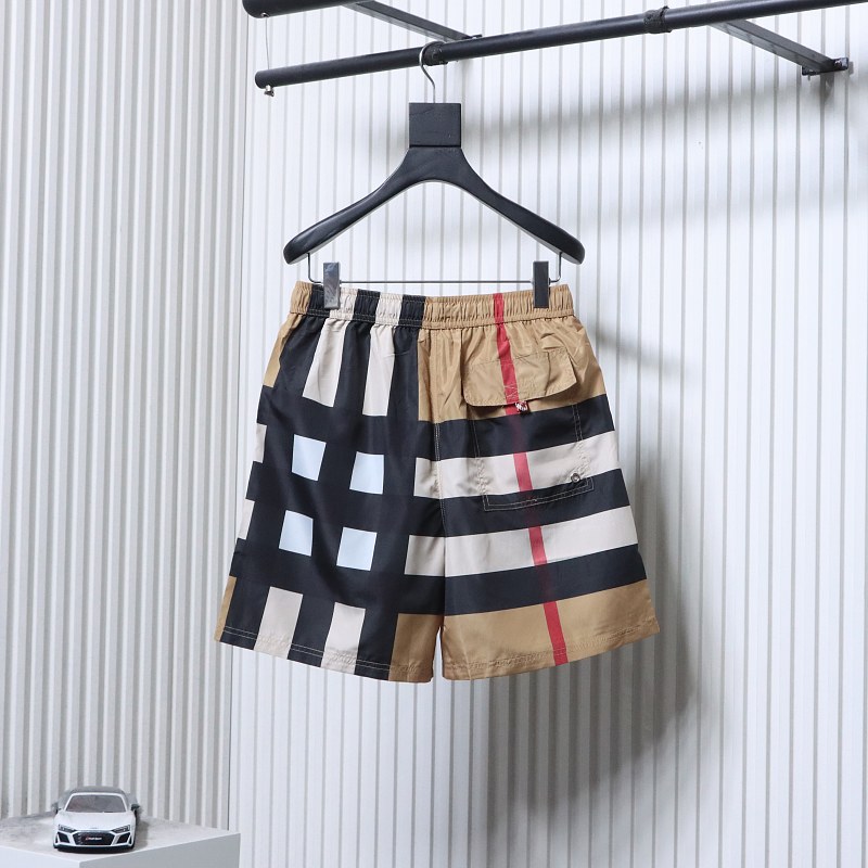 BURBERRY Check Men's Beach Casual Beach Casual Shorts Style 1