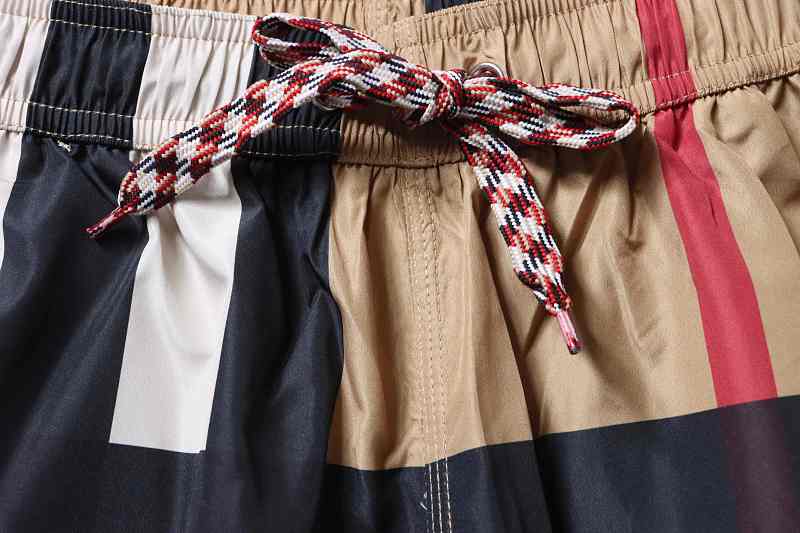 BURBERRY Check Men's Beach Casual Beach Casual Shorts Style 3