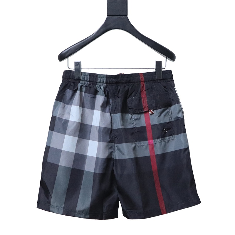 BURBERRY Check Men's Beach Casual Beach Casual Shorts Style 4