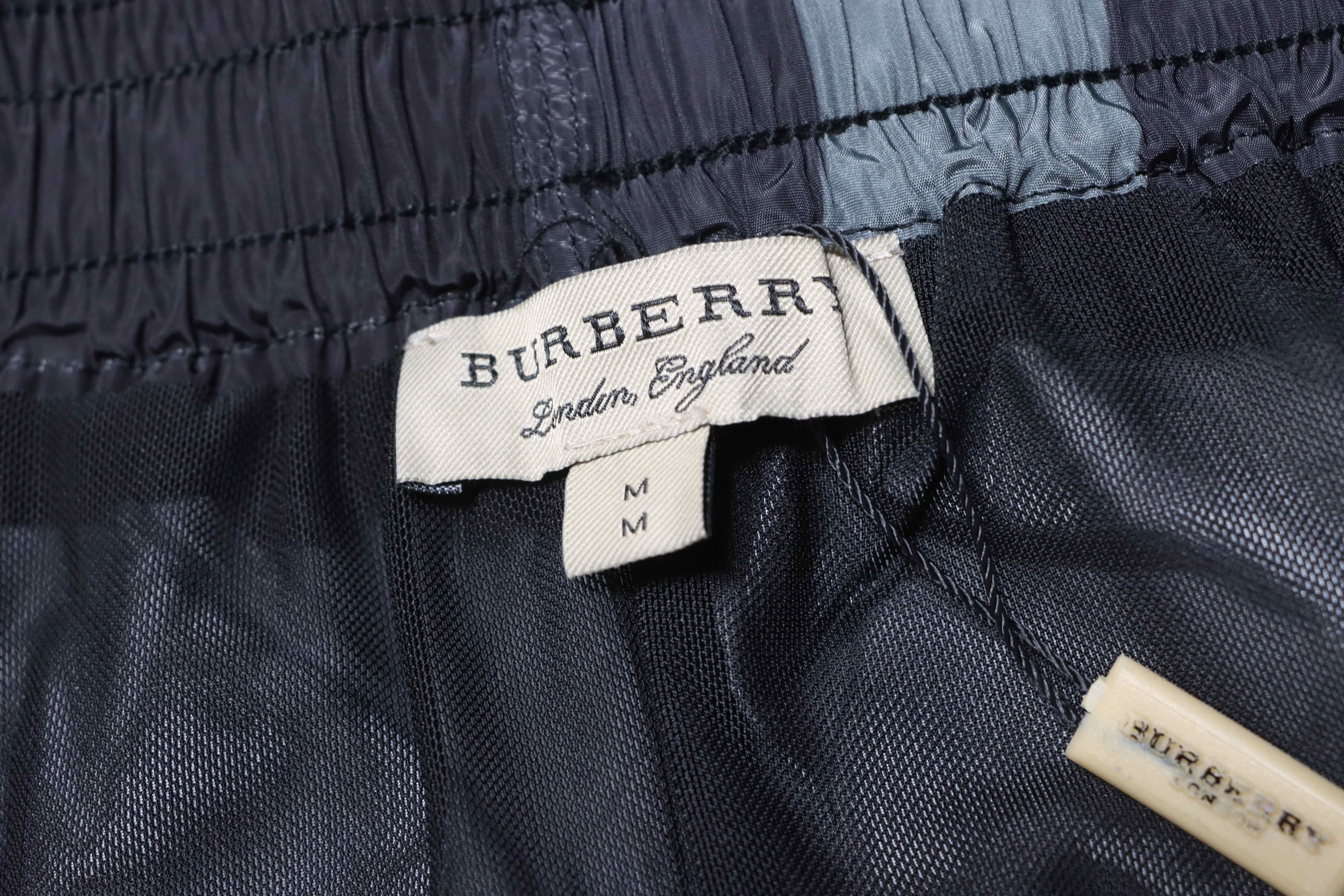 BURBERRY Check Men's Beach Casual Beach Casual Shorts Style 4