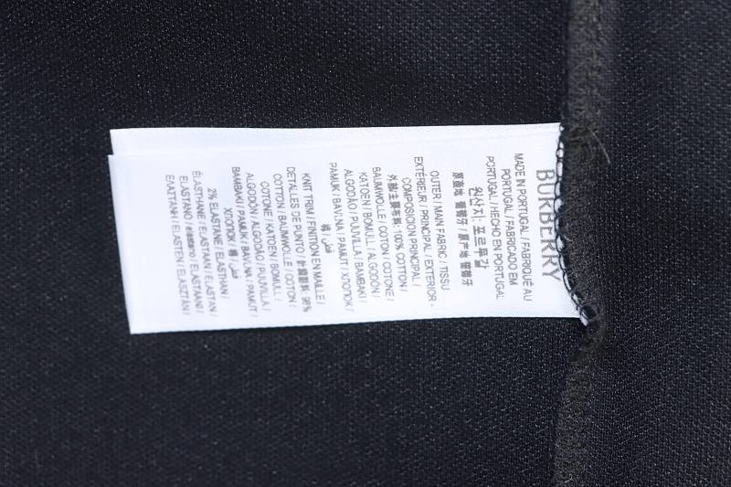 BURBERRY Check Short Sleeve Polo Shirt