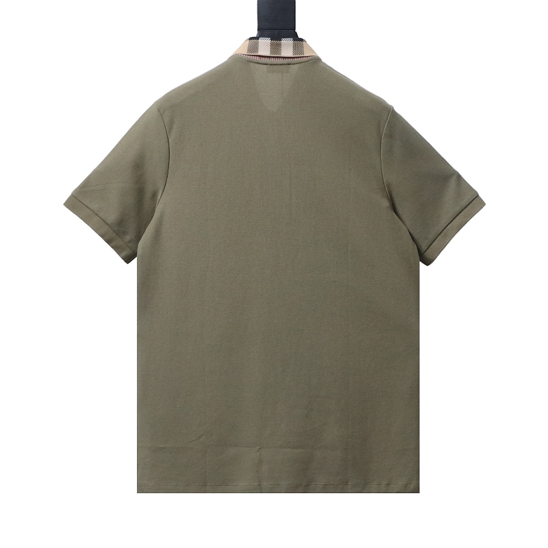 BURBERRY Check Short Sleeve Polo Shirt Style 2