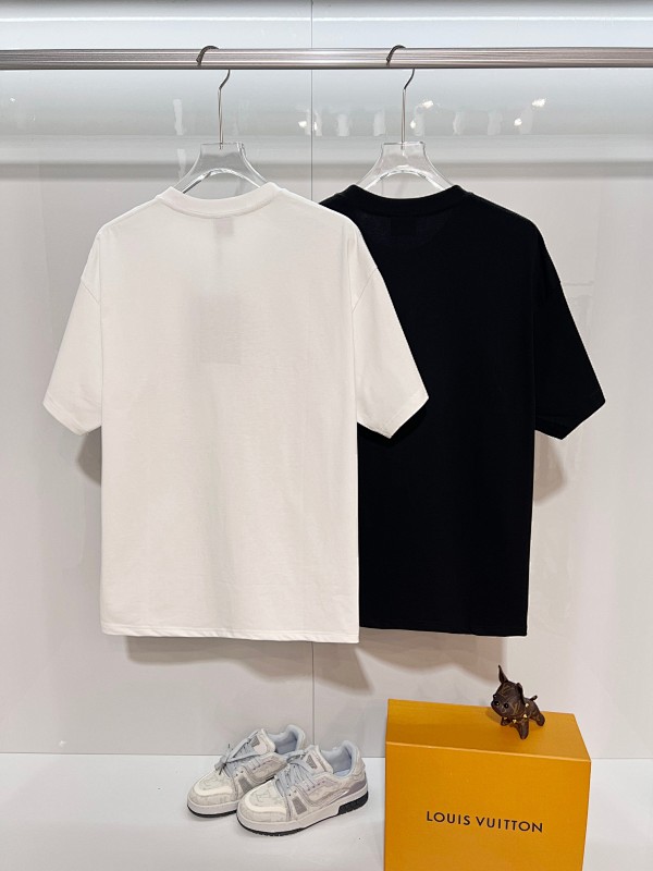 BURBERRY Chest Check Equestrian Embroidery Short Sleeve T-Shirt Style 3