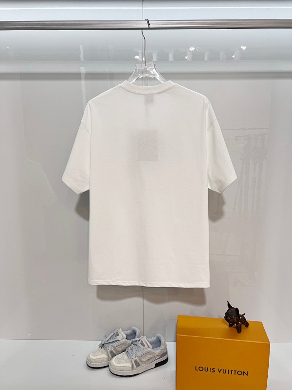 BURBERRY Chest Check Equestrian Embroidery Short Sleeve T-Shirt Style 4