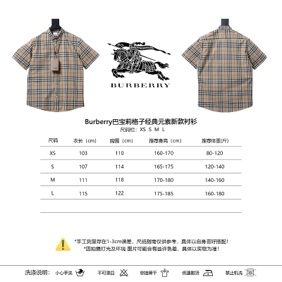 BURBERRY Classic Check Elements Shirt Style 1 02