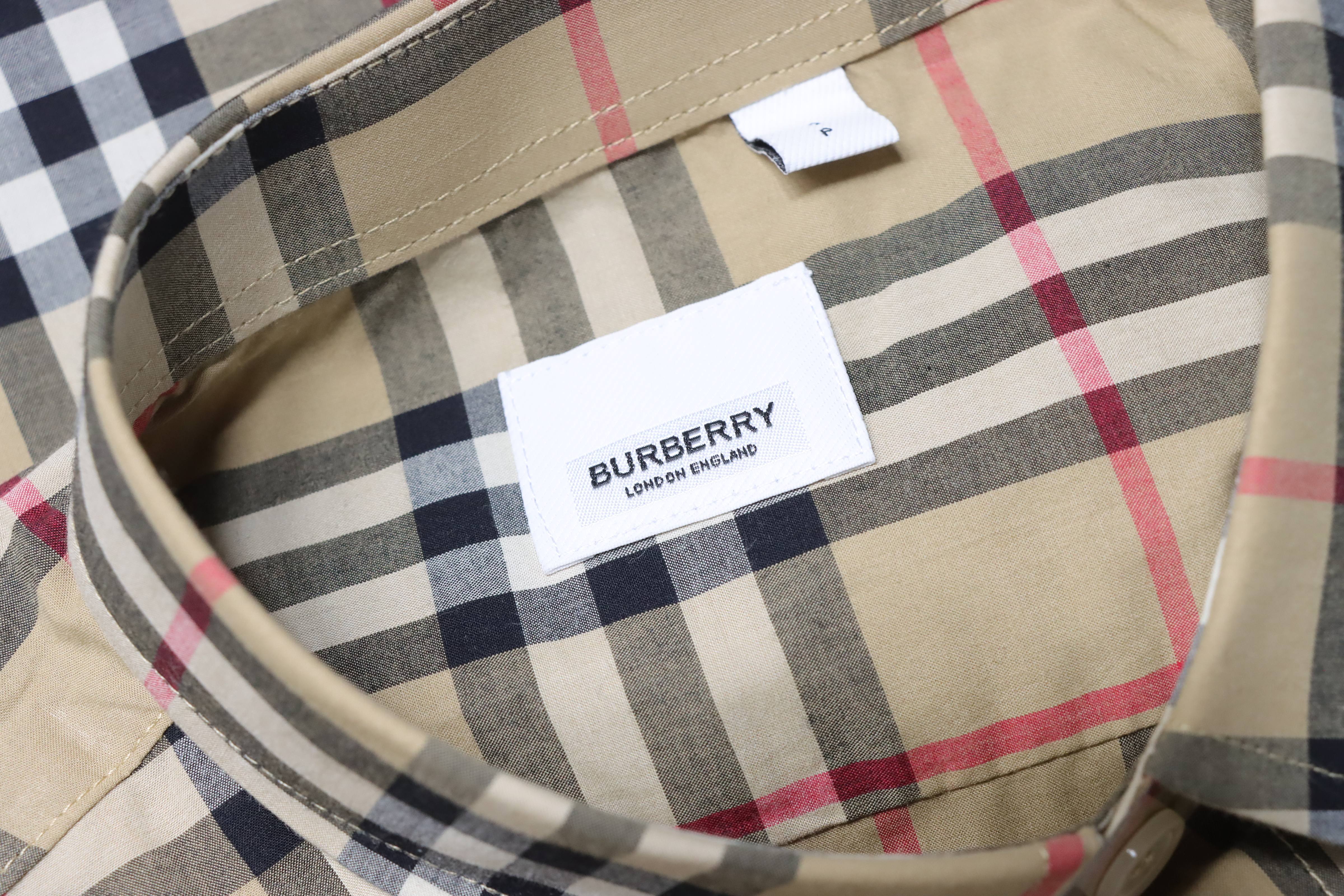 BURBERRY Classic Check Elements Shirt Style 1