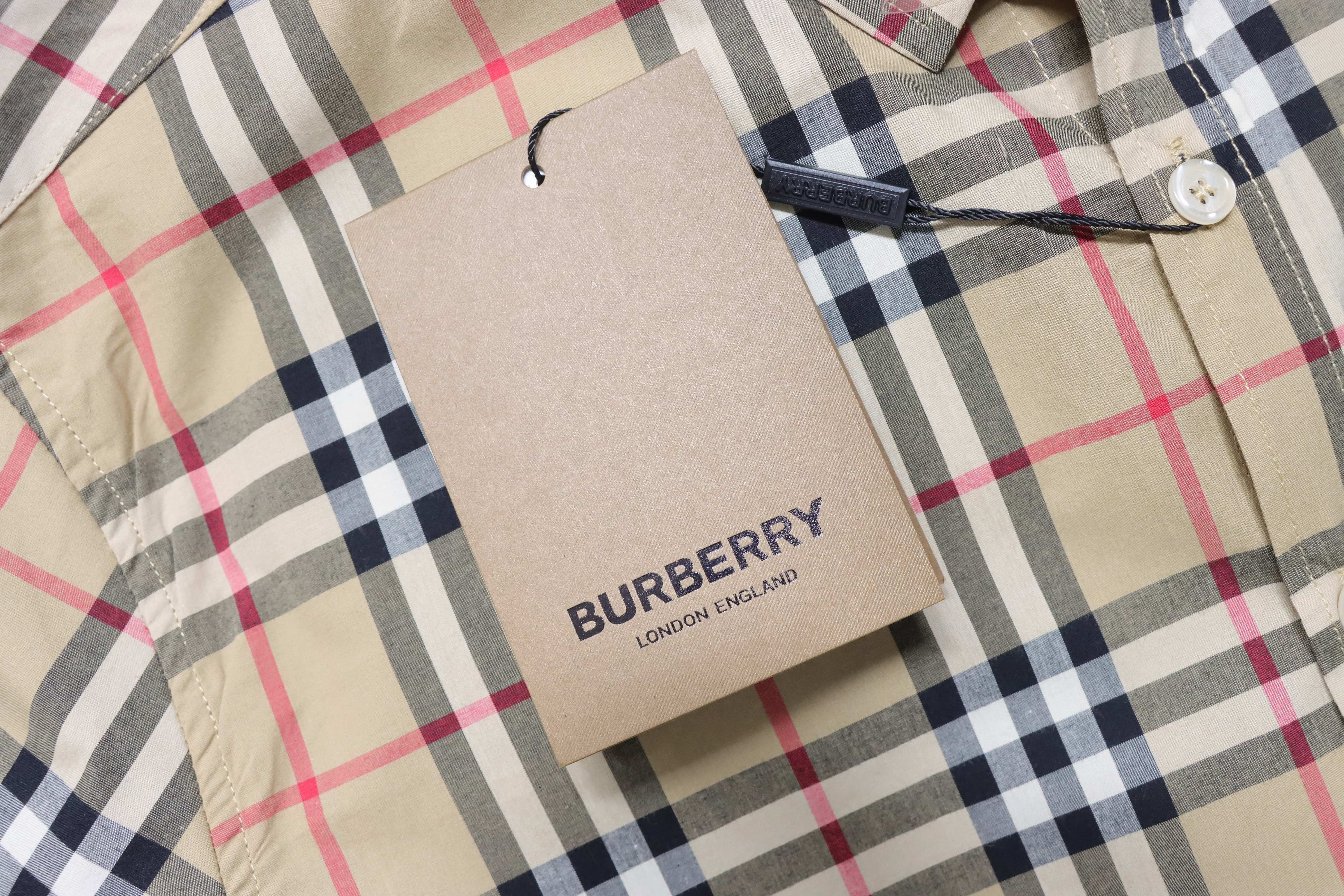 BURBERRY Classic Check Elements Shirt Style 1