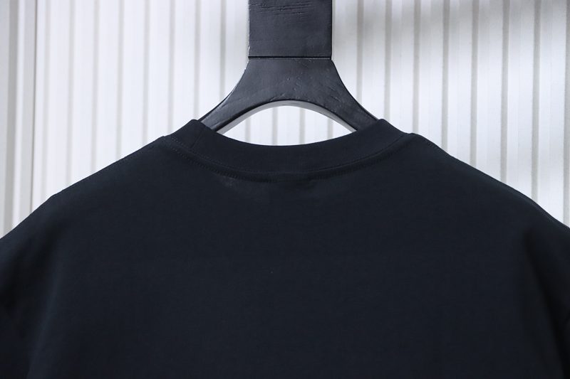BURBERRY Classic Logo Letter Print Crew Neck Short Sleeve T-Shirt Style 1