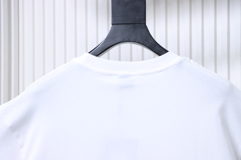 BURBERRY Classic Logo Letter Print Crew Neck Short Sleeve T-Shirt Style 2